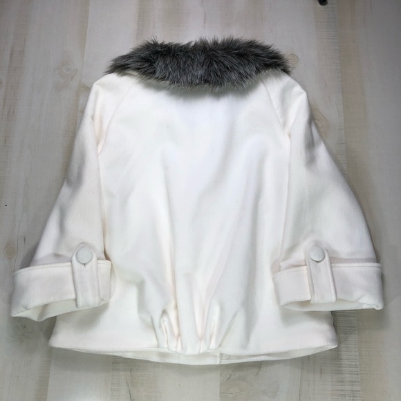 Jack By BB Dakota Fur Collar Girls Coat - Picture 4 of 6
